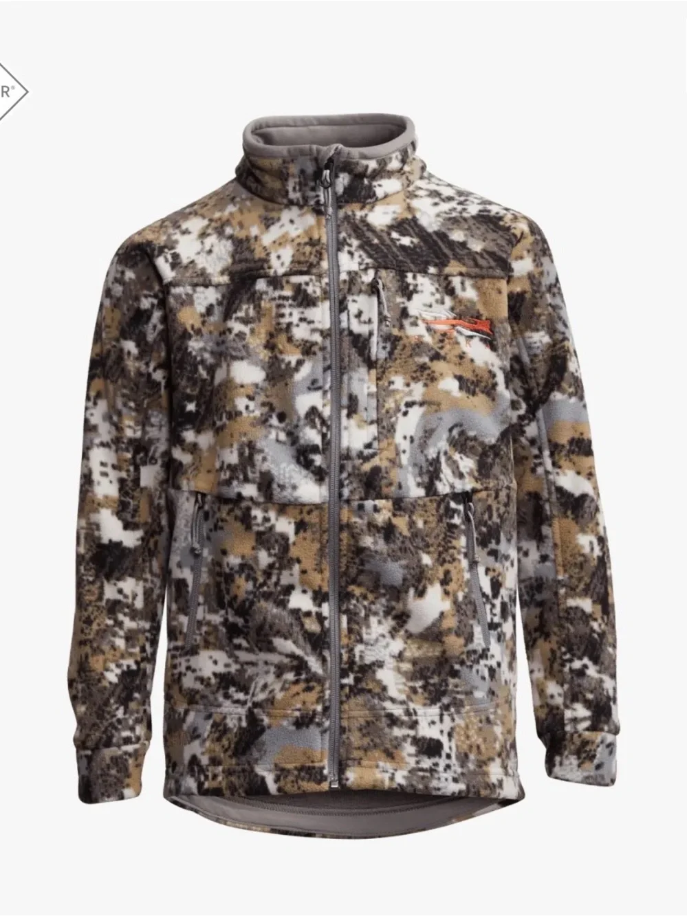 Sitka Stratus Camouflage Jacket, Size Youth L